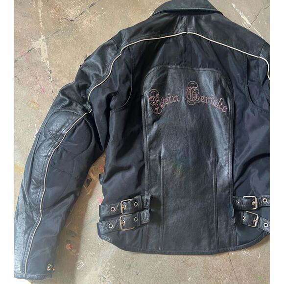 Vintage Moto Jacket, German Leather, Y2K, Hein Gericke - Picture 1 of 13